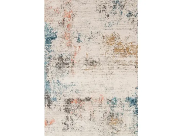 ALCHEMY ALC-03 IVORY/MULTI 5'3 X 7'6 AREA RUG
