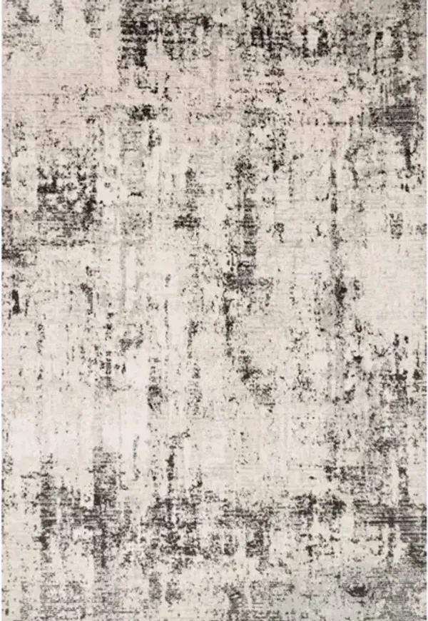 ALCHEMY ALC-04 SILVER/GRAPHITE 2'8 X 7'6 RUNNER RUG