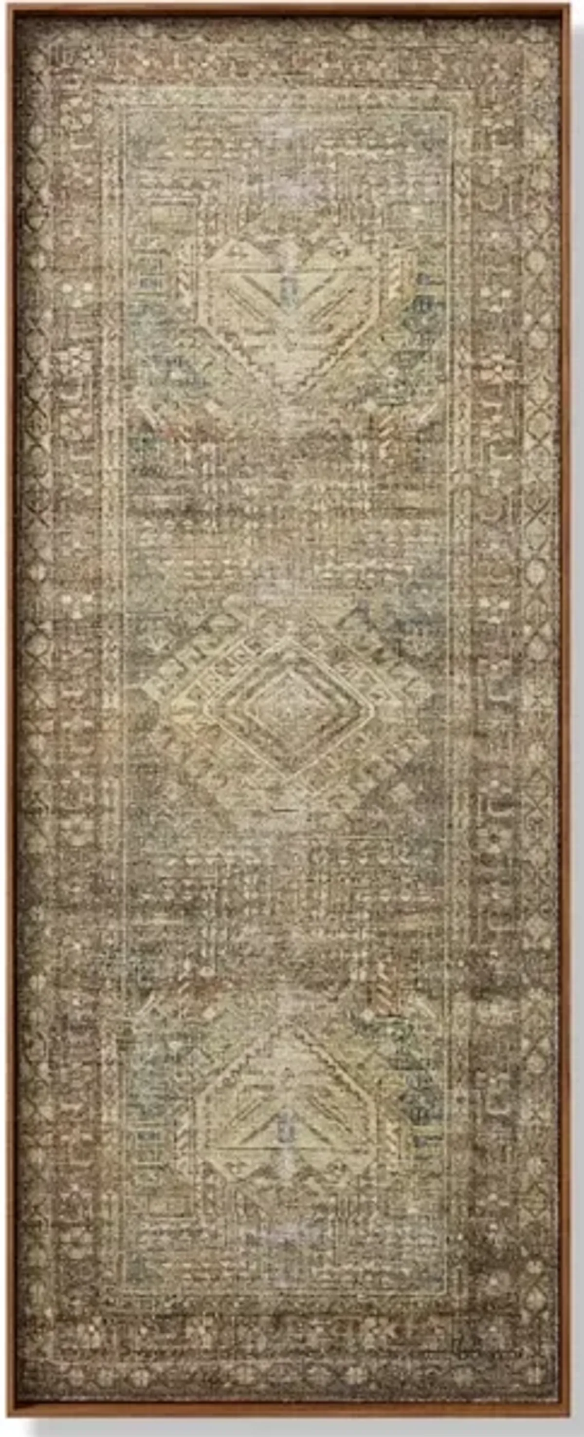 WOOD FRAME 2' X 5' WALL ART