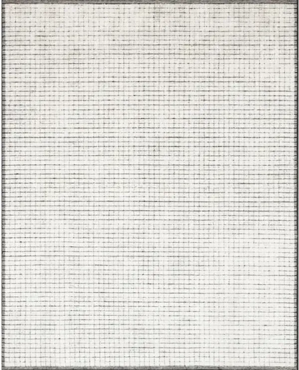 BEVERLY BEV-01 IVORY/BLACK 4'0 X 6'0 ACCENT RUG
