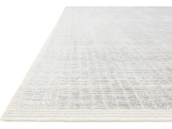 BEVERLY BEV-01 SILVER/SKY 2'0 X 3'0 ACCENT RUG