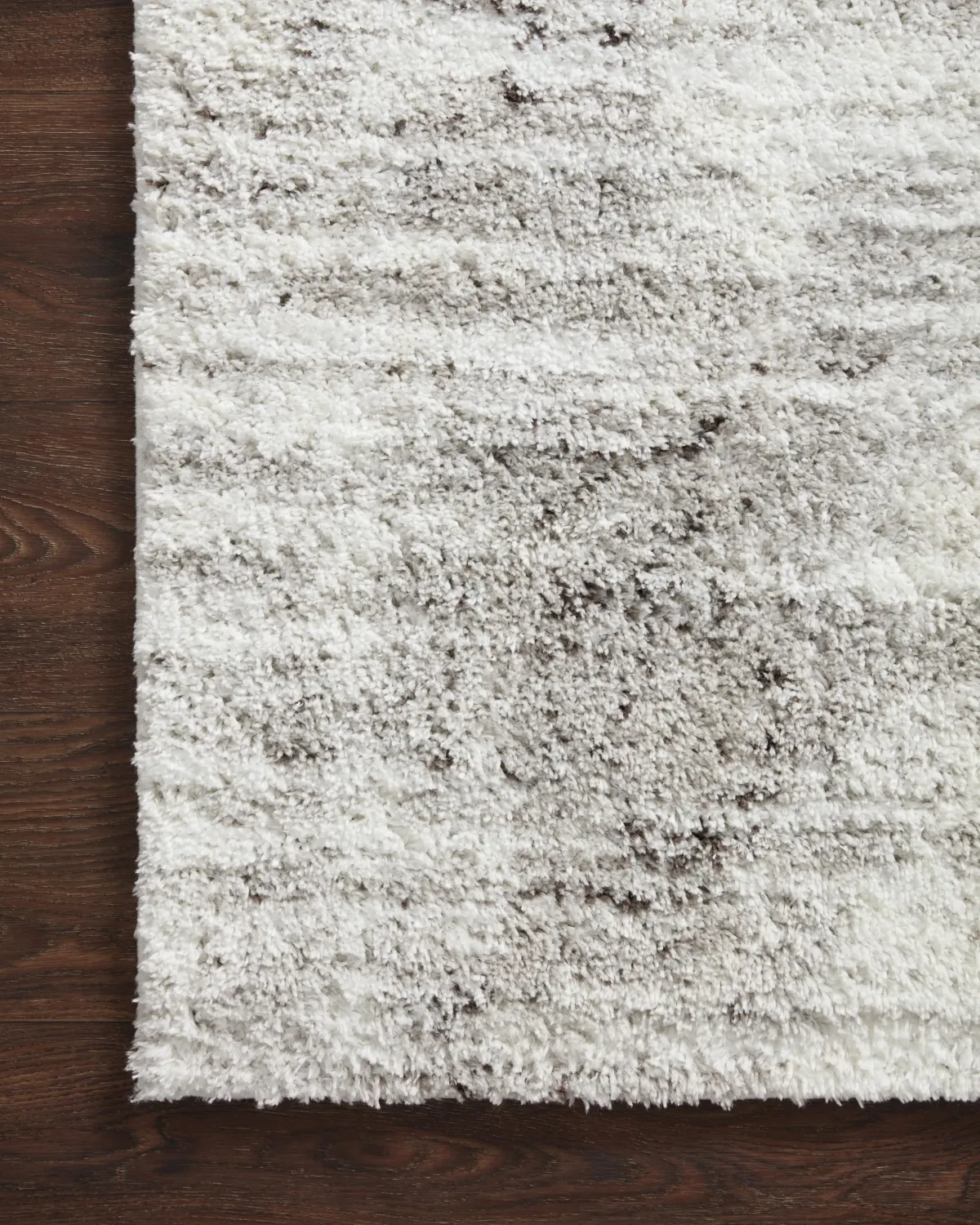 BLISS SHAG BLS-07 GREY/CREAM 2'7 X 7'6 RUNNER RUG