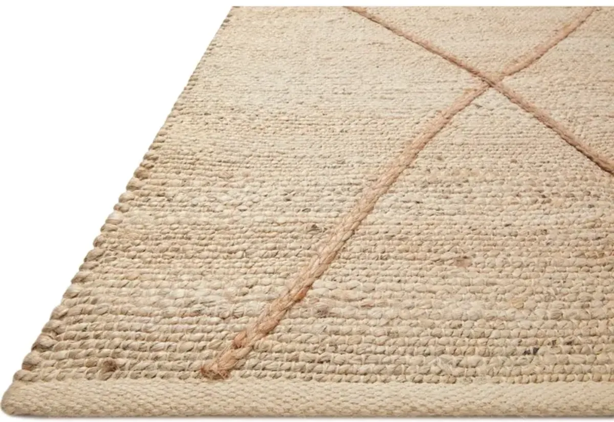 BODHI BOD-01 IVORY/NATURAL 3'6 X 5'6 ACCENT RUG