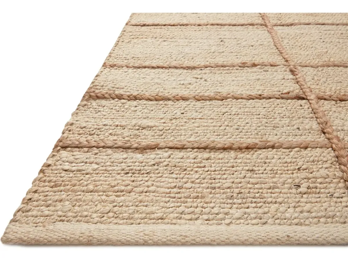 BODHI BOD-04 IVORY/NATURAL 3'6 X 5'6 ACCENT RUG