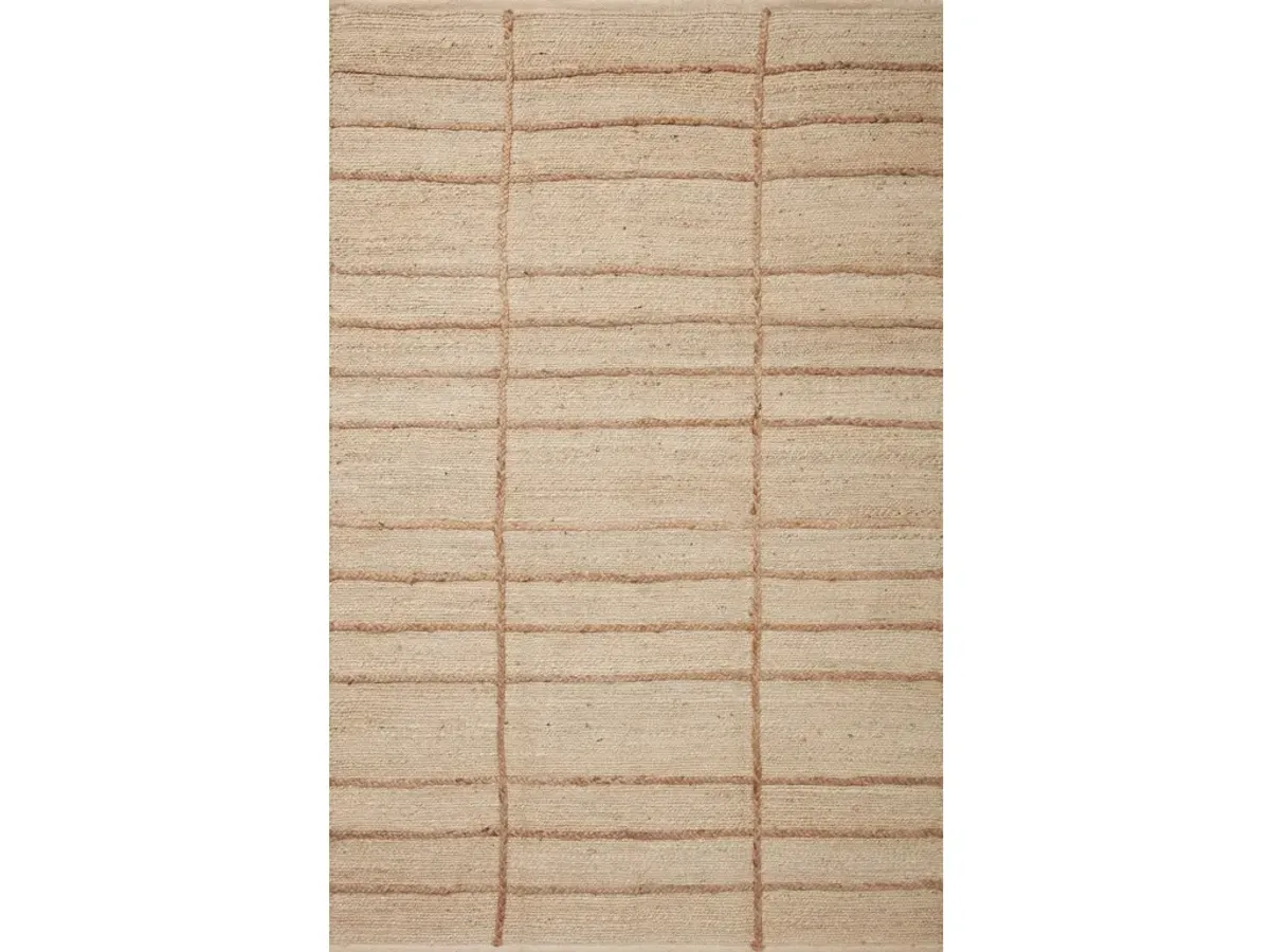 BODHI BOD-04 IVORY/NATURAL 9'3 X 13' AREA RUG