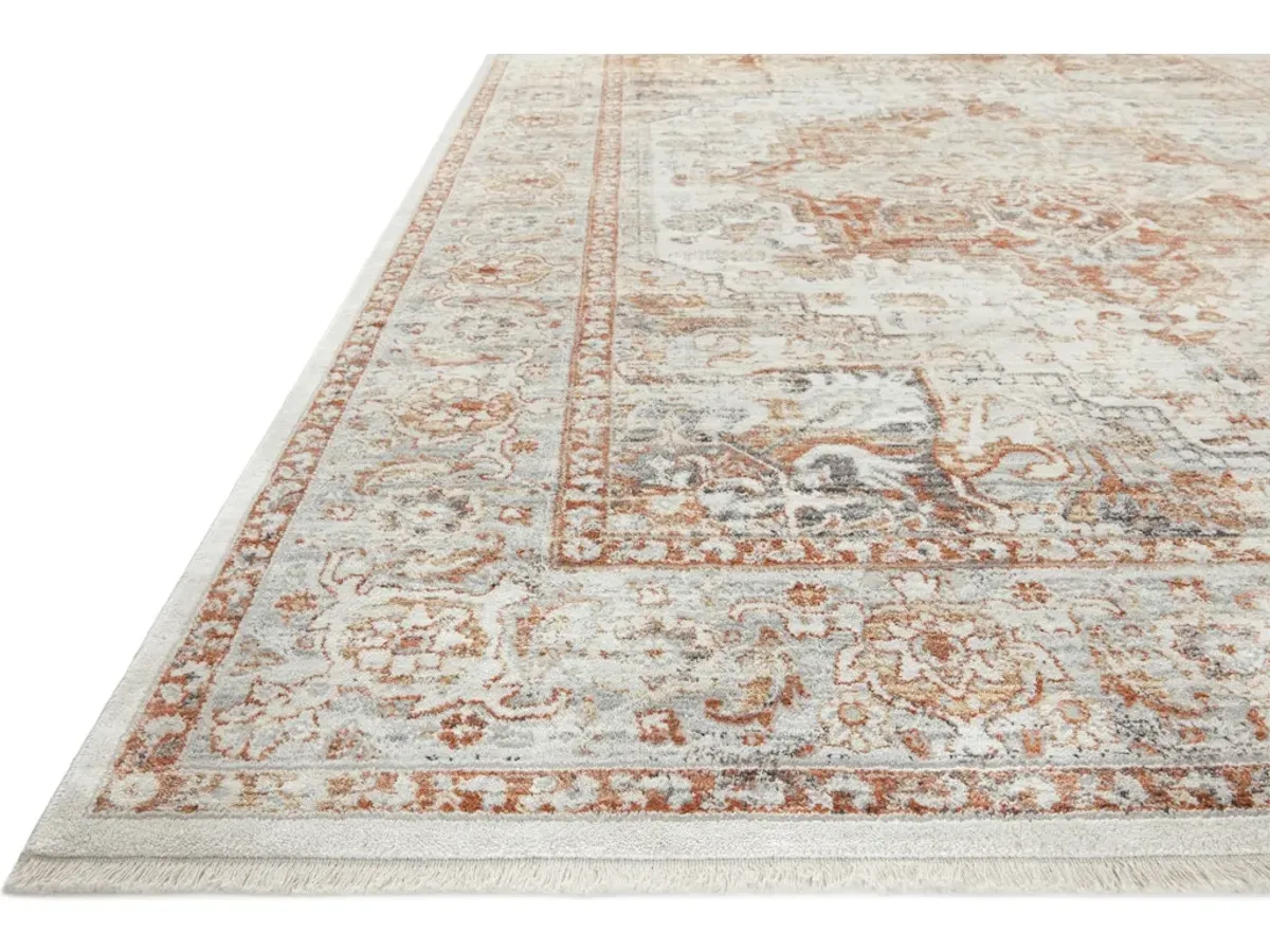 BONNEY BNY-01 IVORY/SUNSET 3'11 X 5'5 ACCENT RUG