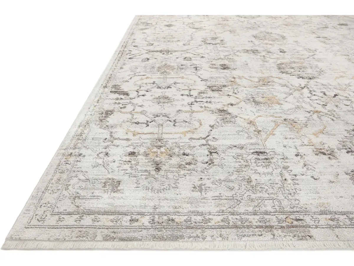 BONNEY BNY-03 IVORY/DOVE 2'0 X 3'0 ACCENT RUG