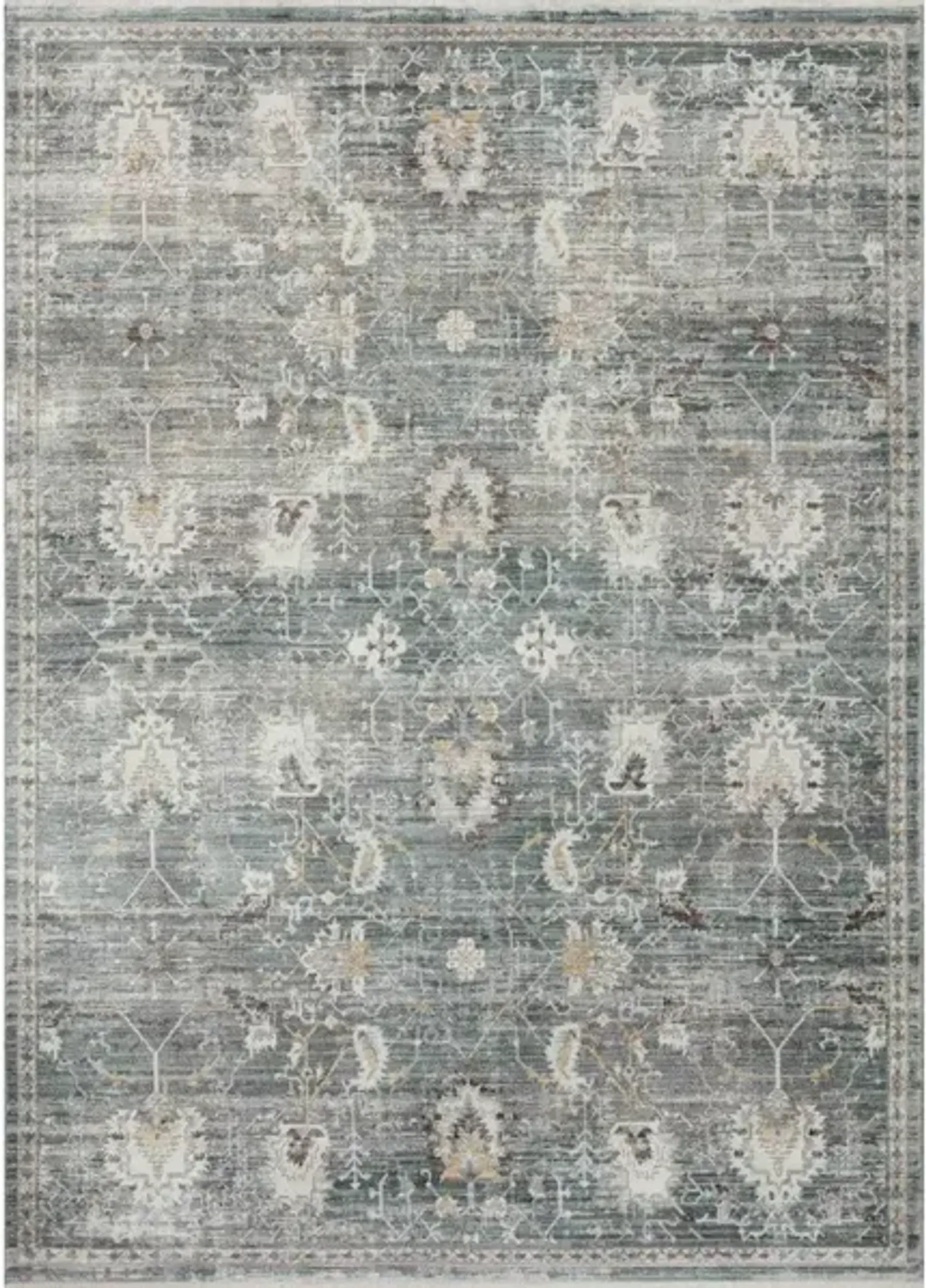 BONNEY BNY-03 LAGOON/IVORY 2'7 X 8'0 RUNNER RUG