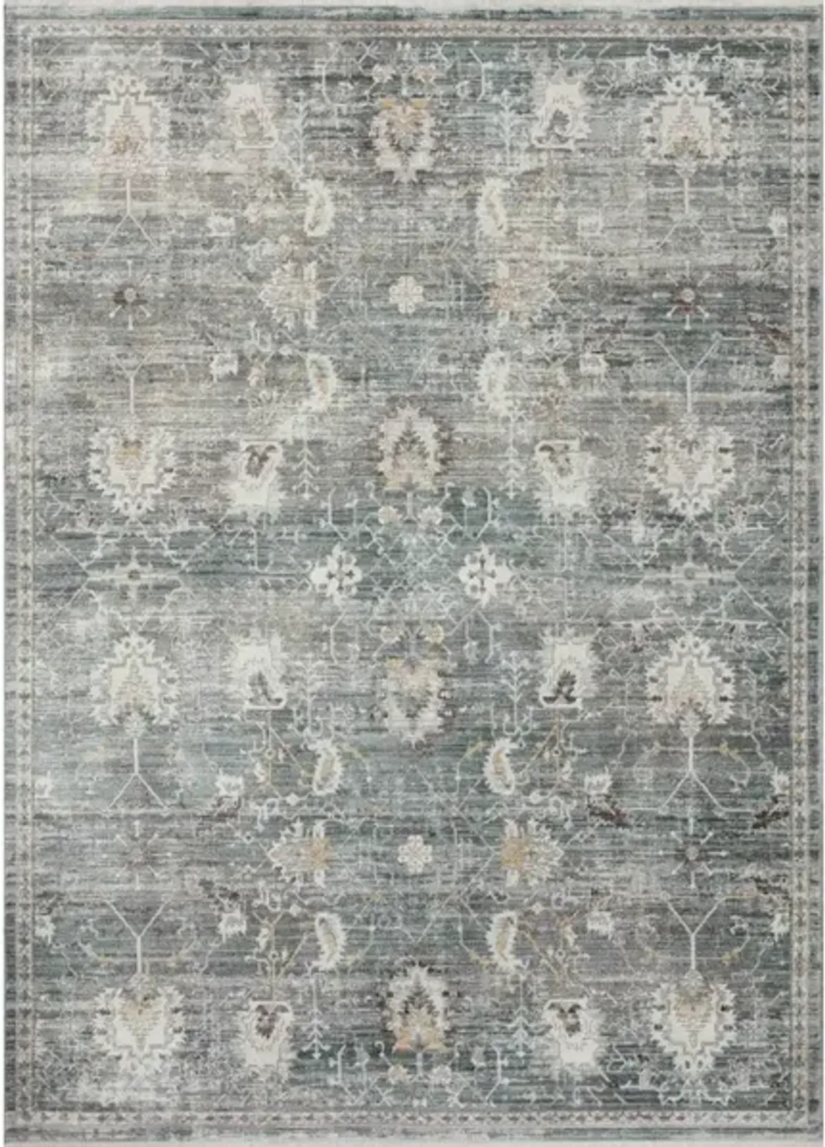 BONNEY BNY-03 LAGOON/IVORY 3'11 X 5'5 ACCENT RUG