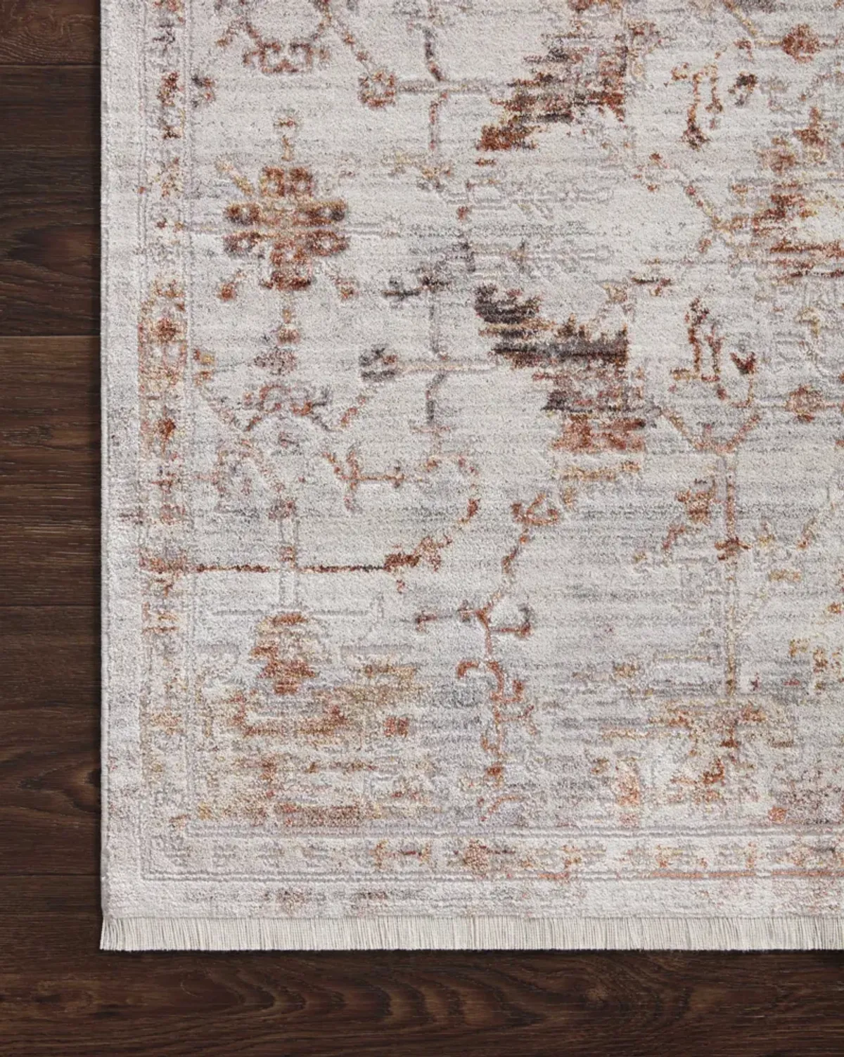 BONNEY BNY-04 SILVER/SUNSET 2'0 X 3'0 ACCENT RUG