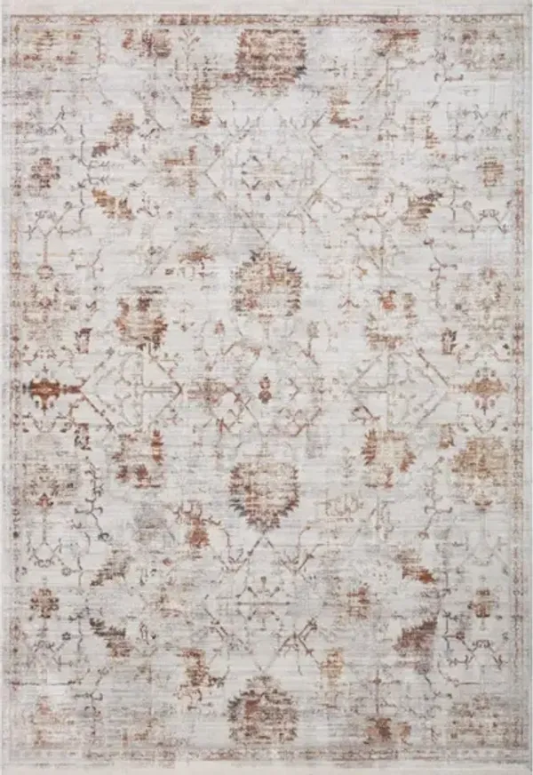 BONNEY BNY-04 SILVER/SUNSET 2'0 X 3'0 ACCENT RUG