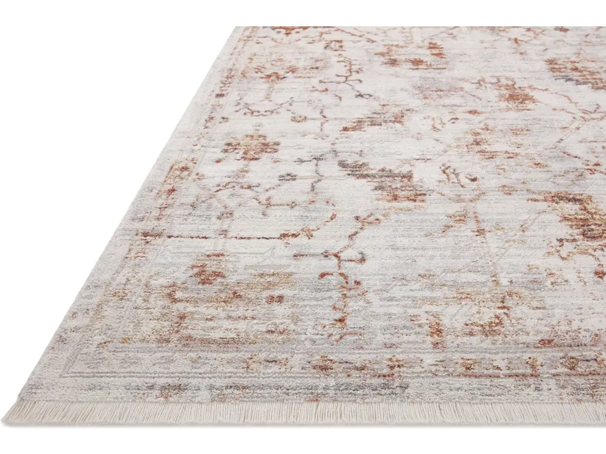 BONNEY BNY-04 SILVER/SUNSET 5'3 X 7'6 AREA RUG