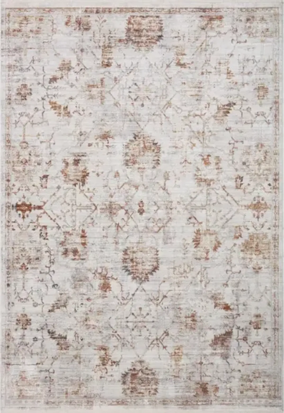 BONNEY BNY-04 SILVER/SUNSET 5'3 X 7'6 AREA RUG