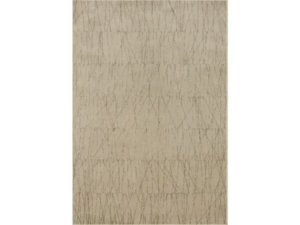 BOWERY BOW-05 BEIGE/PEPPER 6'7 X 9'7 AREA RUG