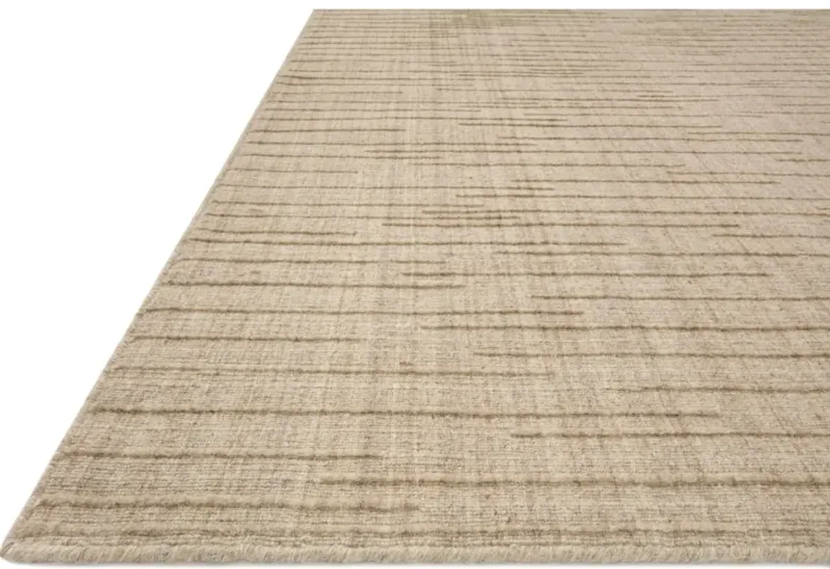 BROOKS BRO-01 OATMEAL 2'6 X 7'6 RUNNER RUG