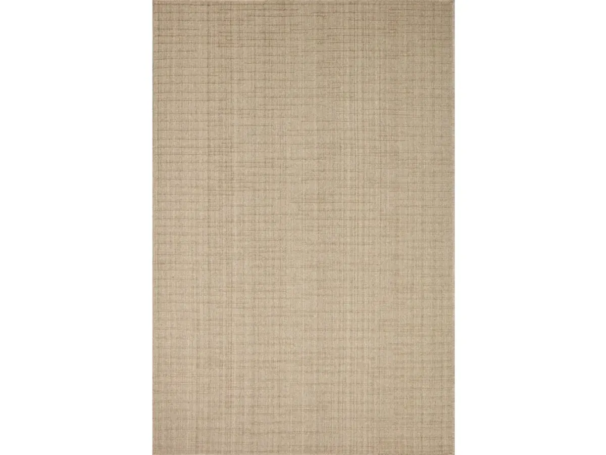 BROOKS BRO-01 OATMEAL 2'6 X 7'6 RUNNER RUG