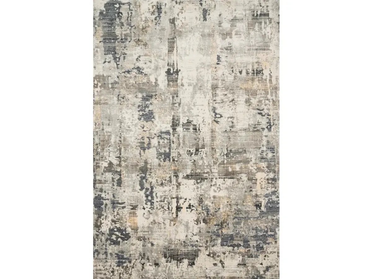 CASCADE CAS-04 IVORY/NATURAL 9'6 X 13' AREA RUG