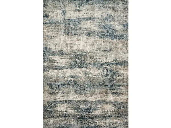 CASCADE CAS-05 OCEAN/GREY 2'7 X 4' ACCENT RUG