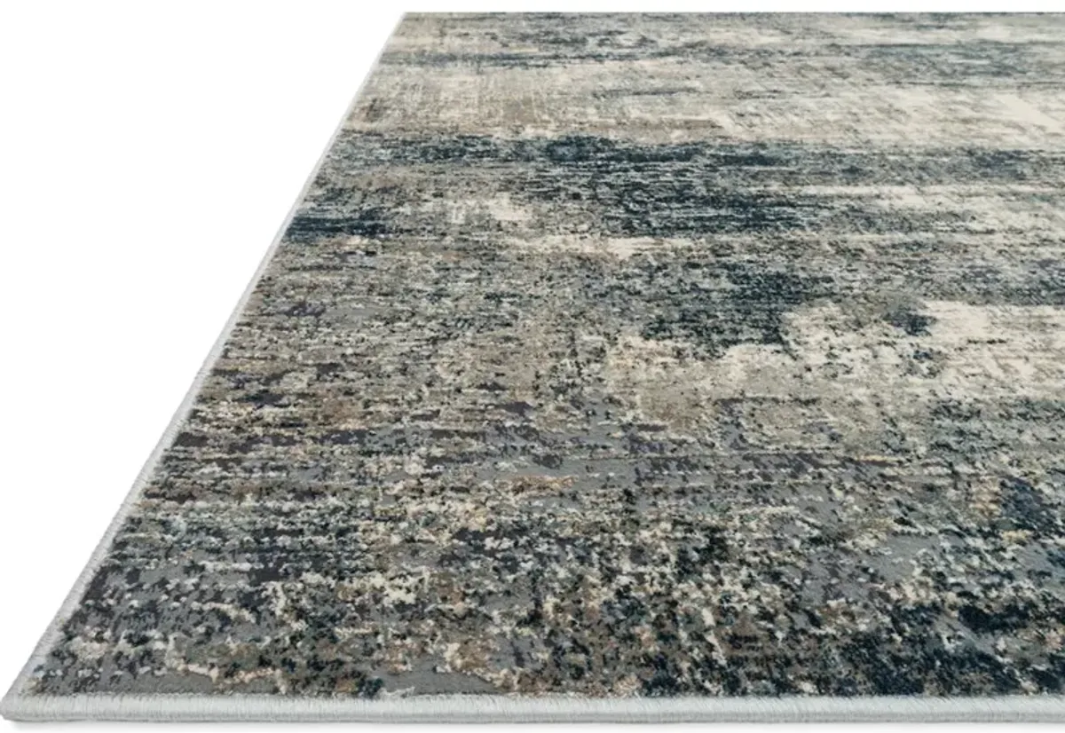 CASCADE CAS-05 OCEAN/GREY 9'6 X 13' AREA RUG