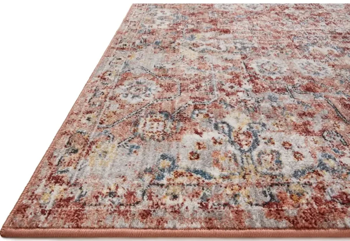 CASSANDRA CSN-03 RUST/IVORY 6'7 X 9'3 AREA RUG