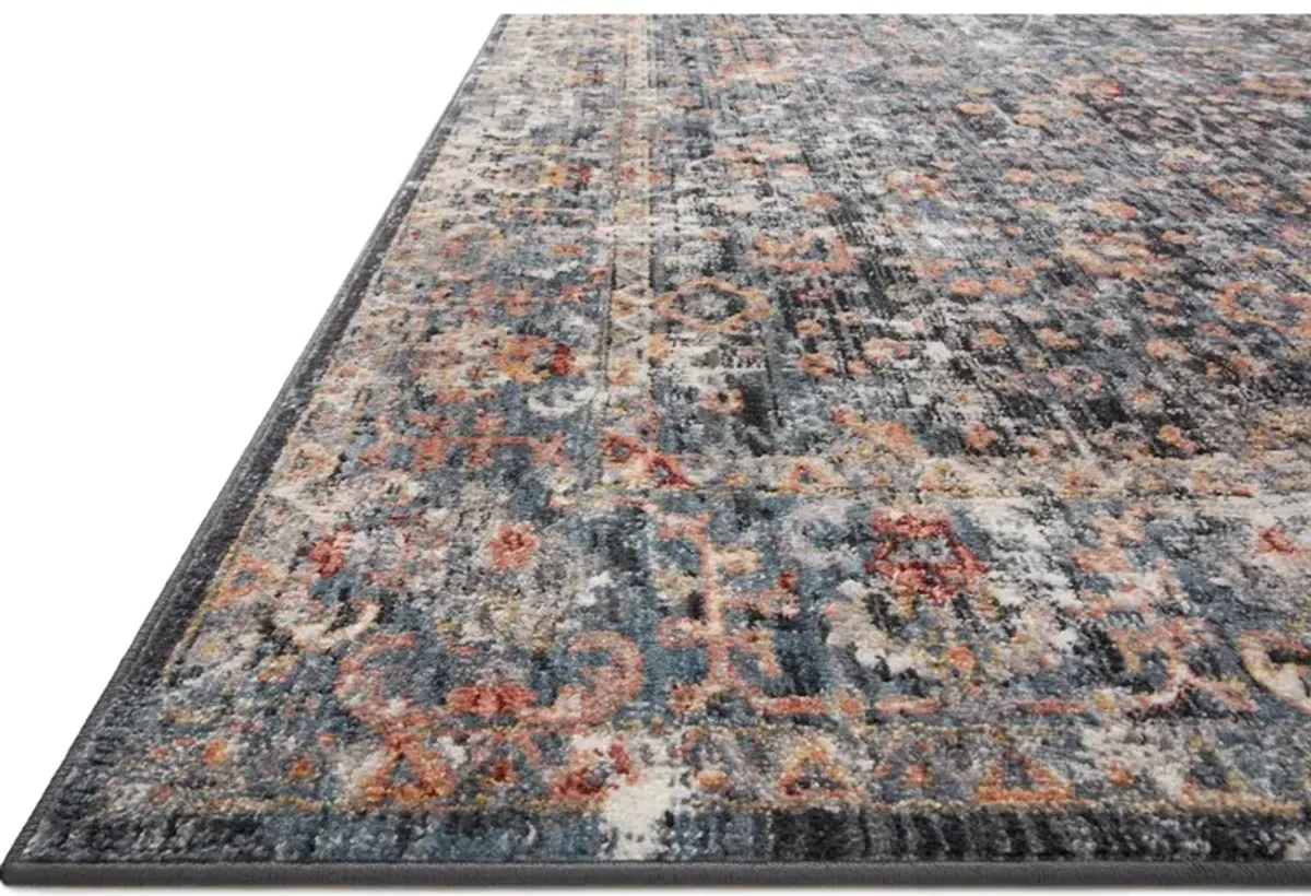 CASSANDRA CSN-05 BLUE/MULTI 5'3 X 7'9 AREA RUG