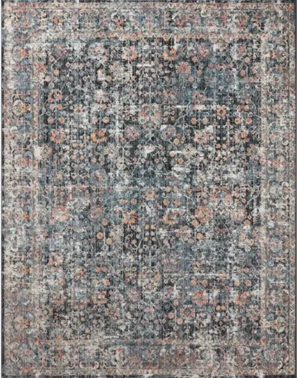 CASSANDRA CSN-05 BLUE/MULTI 6'7 X 9'3 AREA RUG