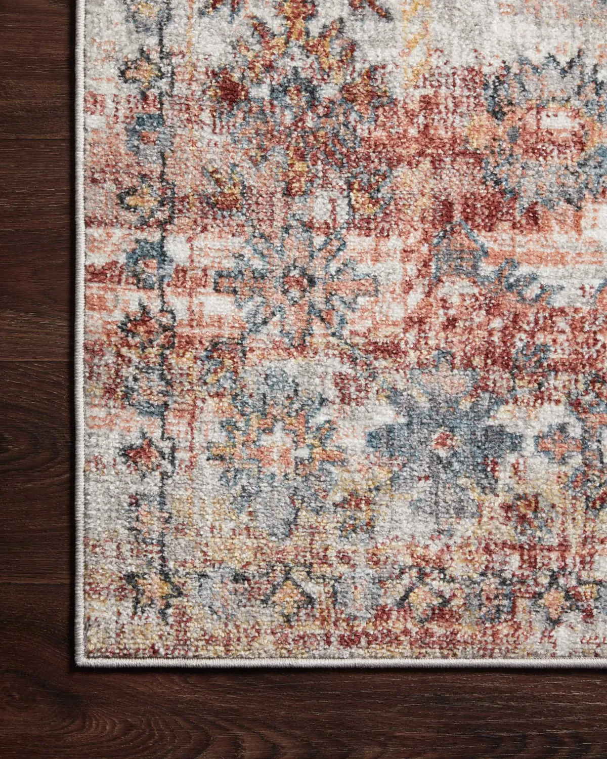 CASSANDRA CSN-06 RUST/MULTI 2'6 X 4'0 ACCENT RUG