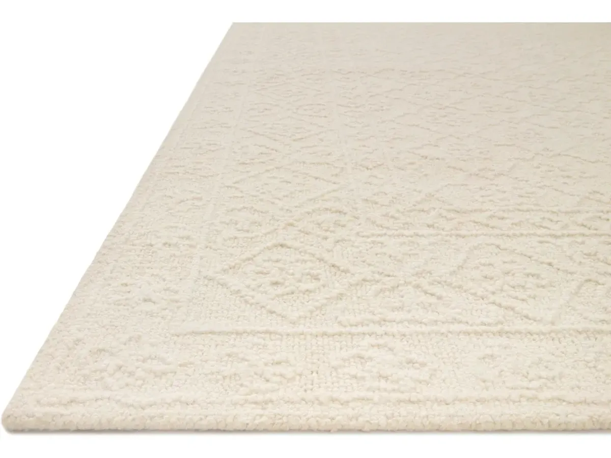 CECELIA CEC-01 IVORY/IVORY 2'3 X 3'9 ACCENT RUG