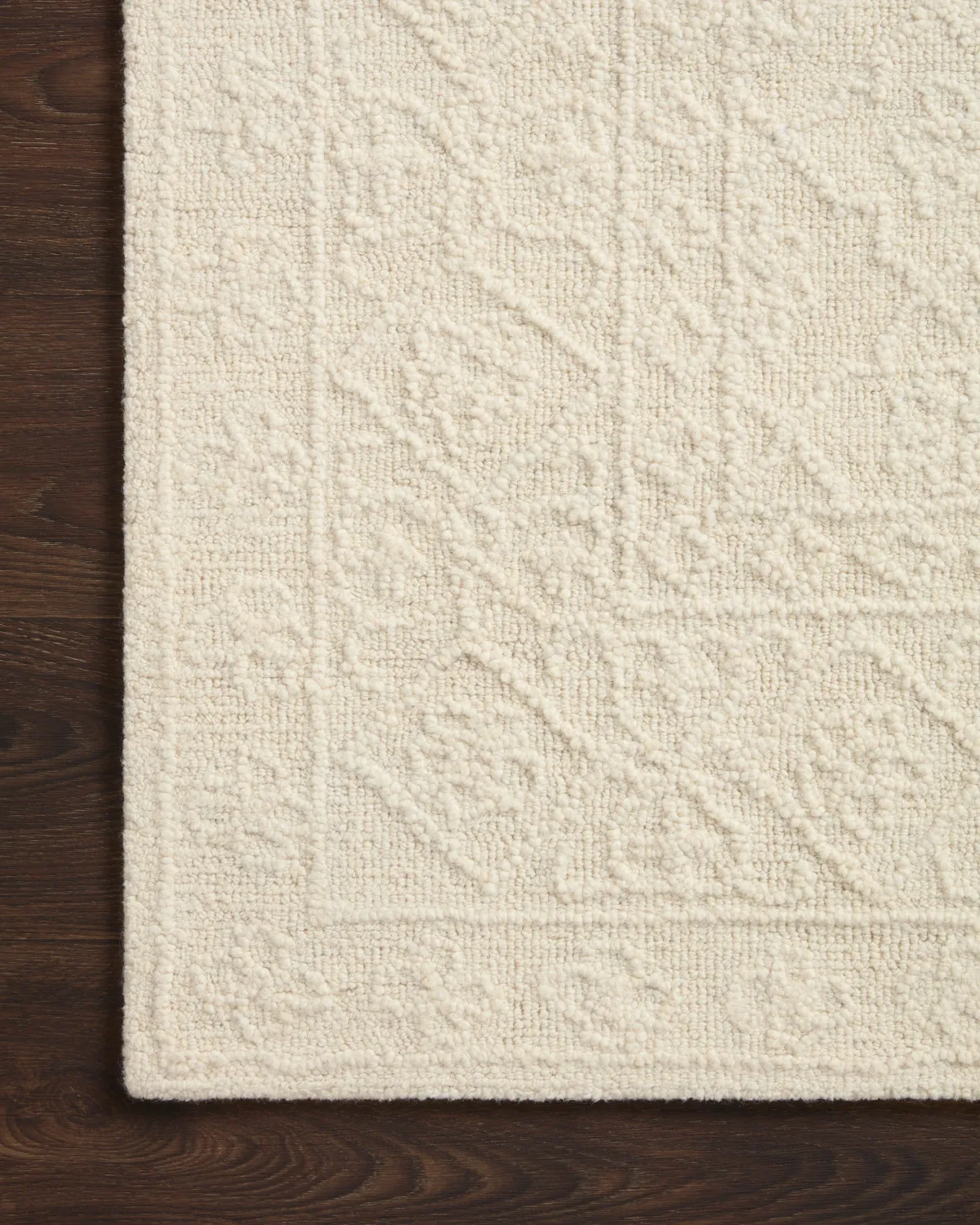 CECELIA CEC-01 IVORY/IVORY 2'3 X 3'9 ACCENT RUG