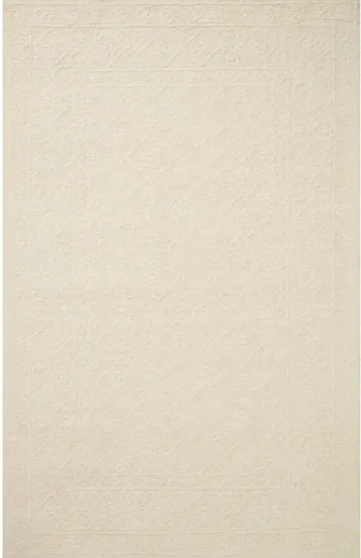 CECELIA CEC-01 IVORY/IVORY 2'3 X 3'9 ACCENT RUG