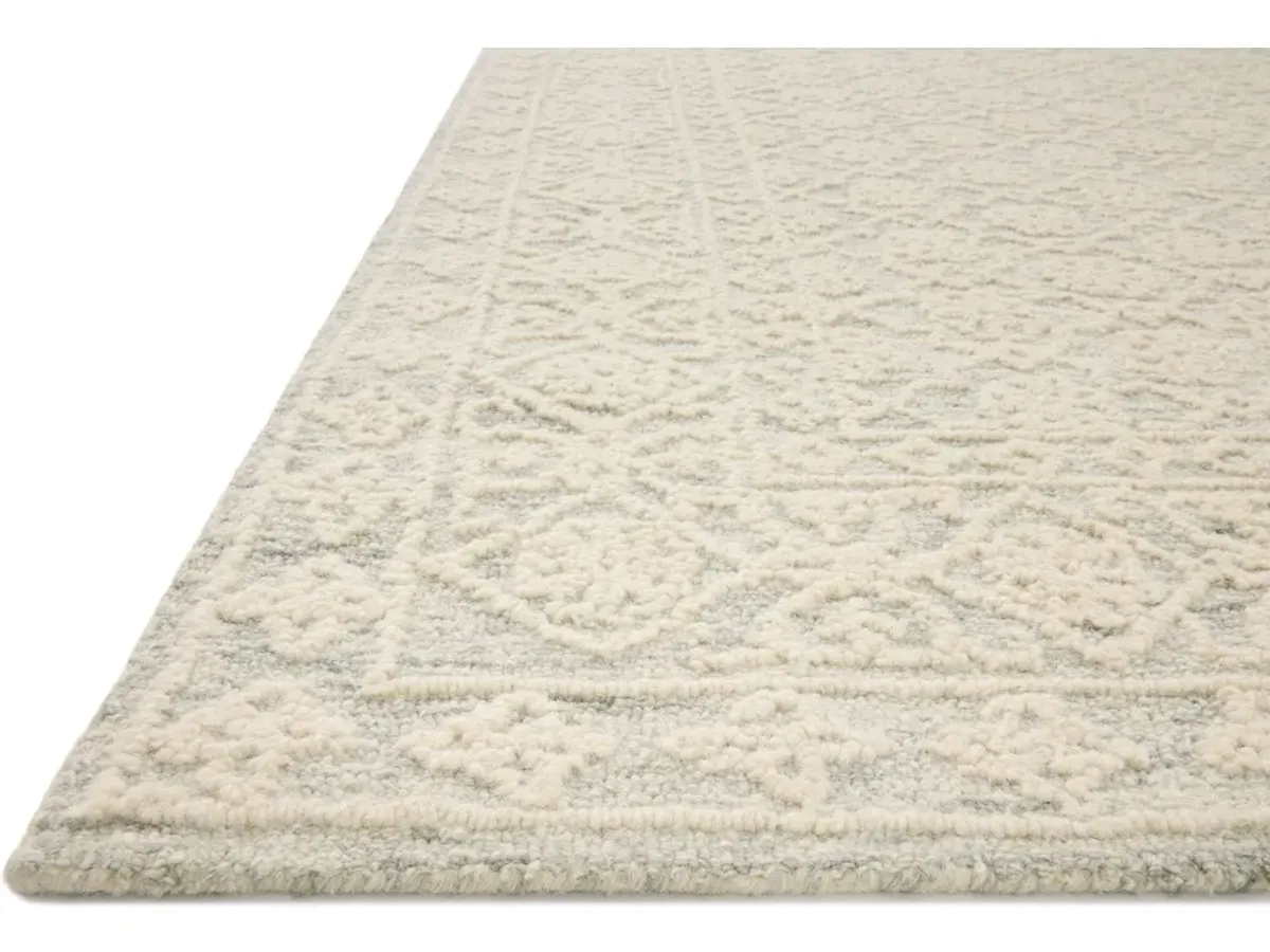 CECELIA CEC-01 MIST/IVORY 2'6 X 7'6 RUNNER RUG