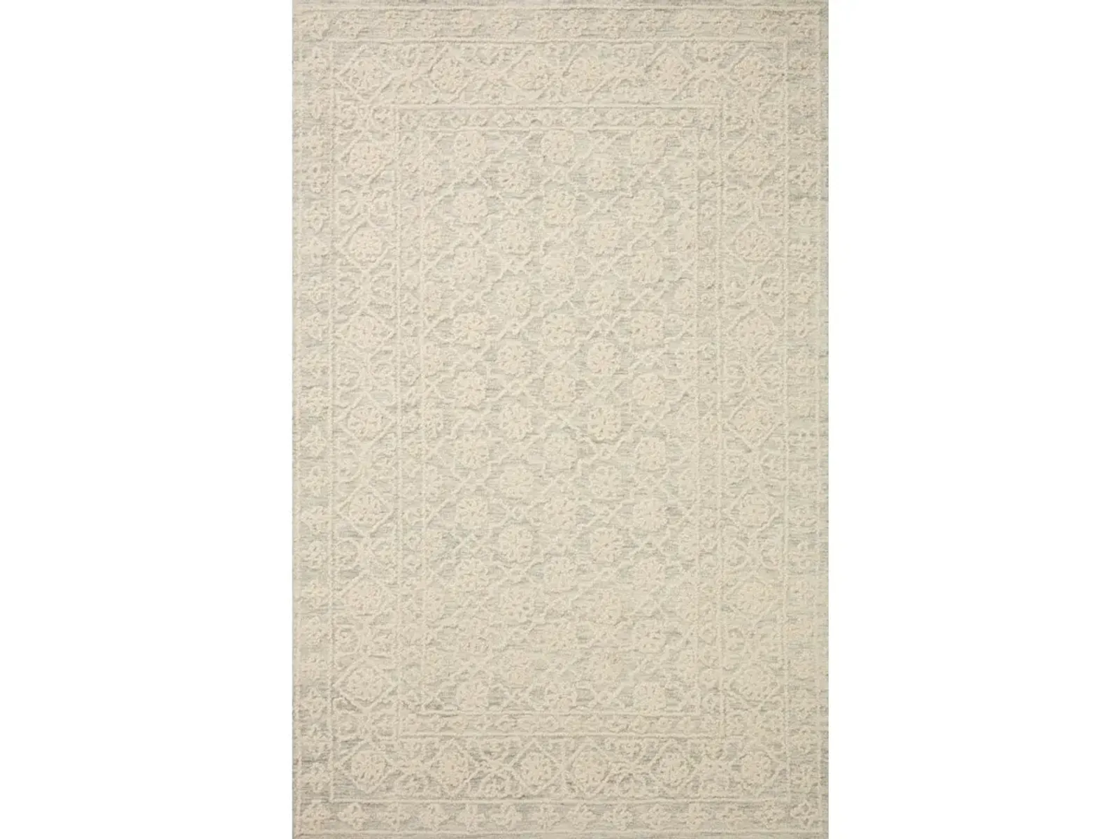 CECELIA CEC-01 MIST/IVORY 9'3 X 13' AREA RUG