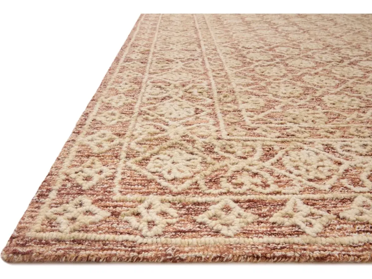 CECELIA CEC-01 RUST/NATURAL 2'3 X 5'6 ACCENT RUG