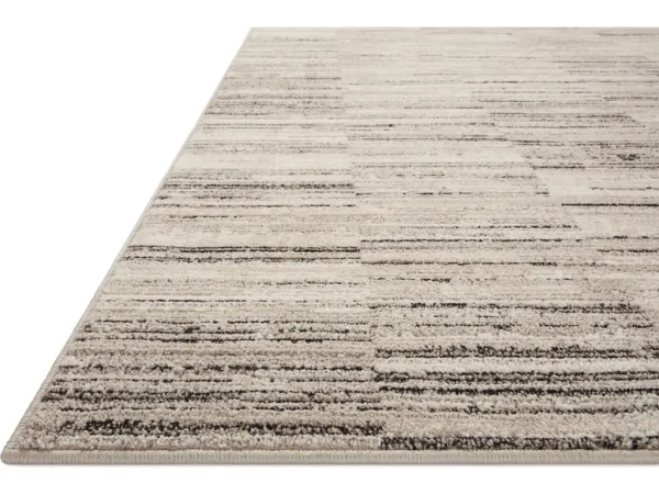 DARBY DAR-01 CHARCOAL/SAND 7'10 X 10' AREA RUG