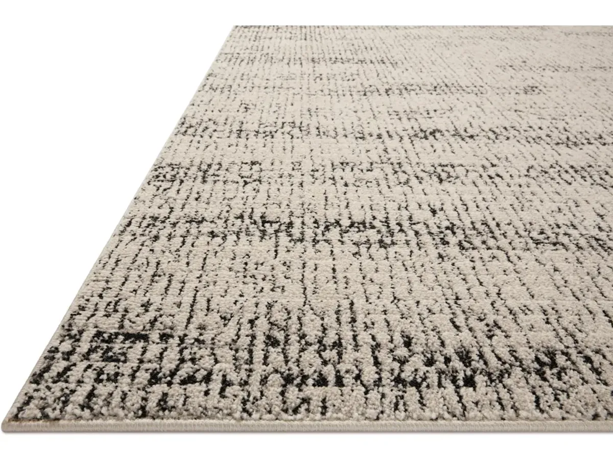 DARBY DAR-02 OATMEAL/CHARCOAL 6'7 X 9'3 AREA RUG