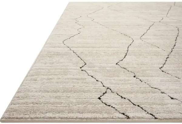 DARBY DAR-03 SAND/CHARCOAL 2'7 X 4' ACCENT RUG