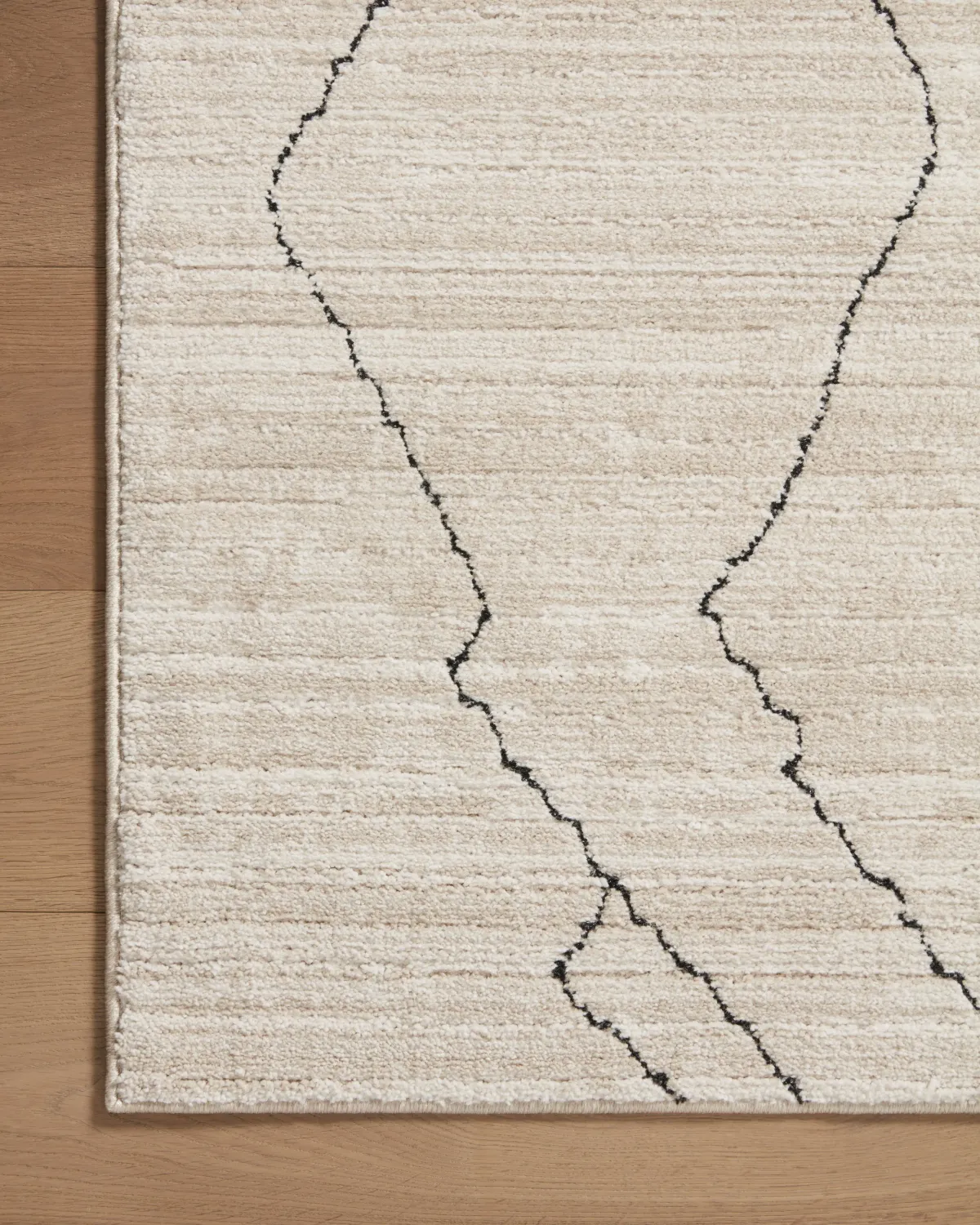 DARBY DAR-03 SAND/CHARCOAL 5'3 X 7'6 AREA RUG