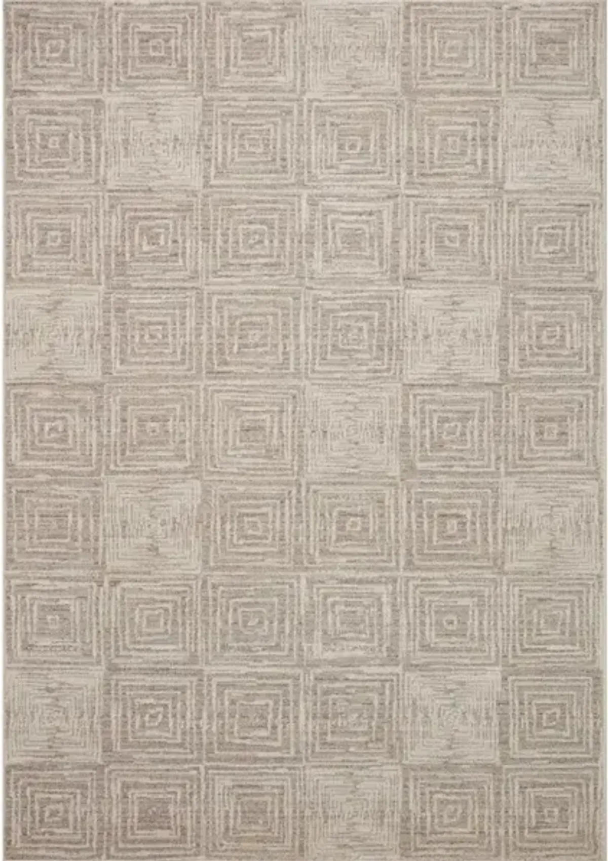 DARBY DAR-05 BEIGE/GREY 2'7 X 12'0 RUNNER RUG