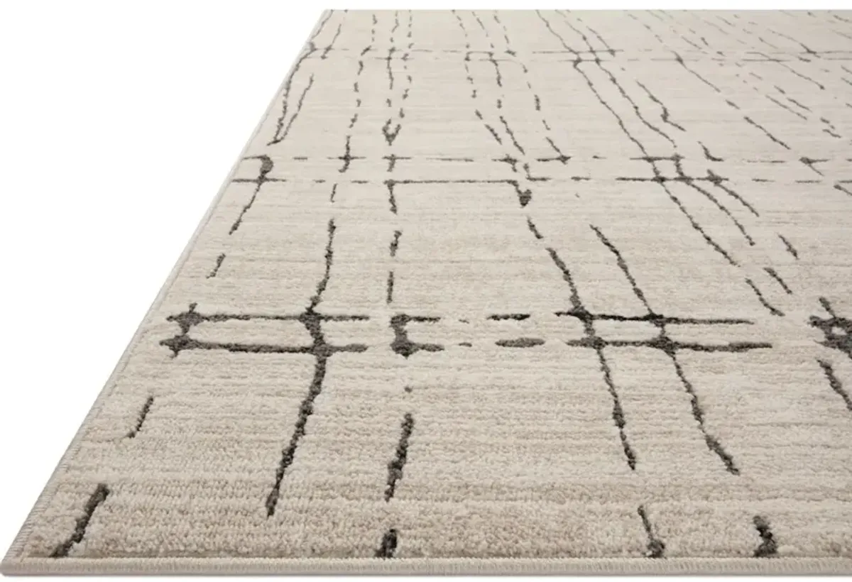 DARBY DAR-06 SAND/DK. GREY 9'2 X 13' AREA RUG