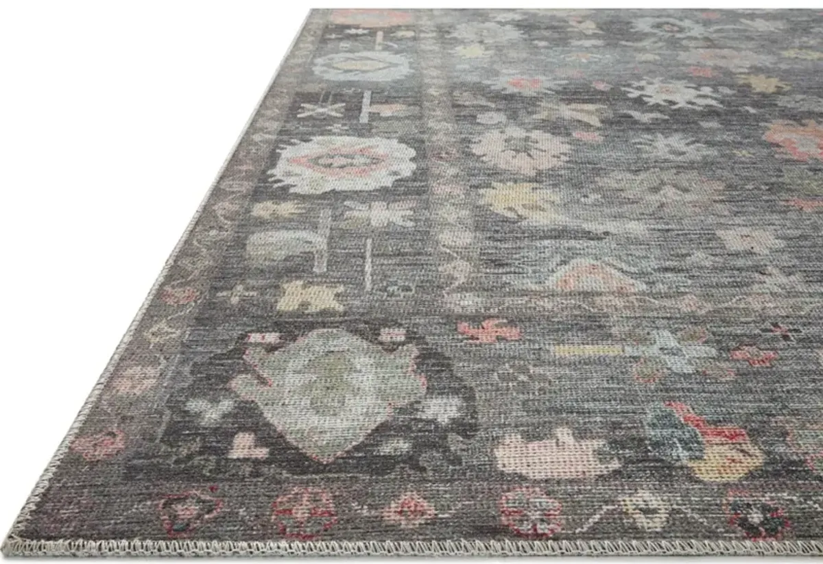 ELYSIUM ELY-03 CHARCOAL/MULTI 9'6 X 14' AREA RUG