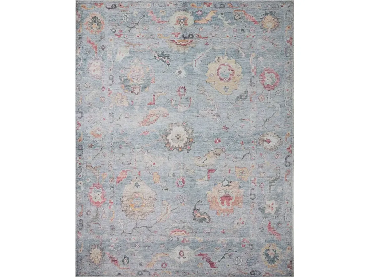 ELYSIUM ELY-04 DENIM/MULTI 8'6 X 11'6 AREA RUG