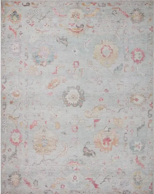 ELYSIUM ELY-04 SILVER/MULTI 2'3 X 3'9 ACCENT RUG