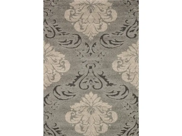 ENCHANT EN-03 SMOKE/BEIGE 7'7 X 7'7 AREA RUG