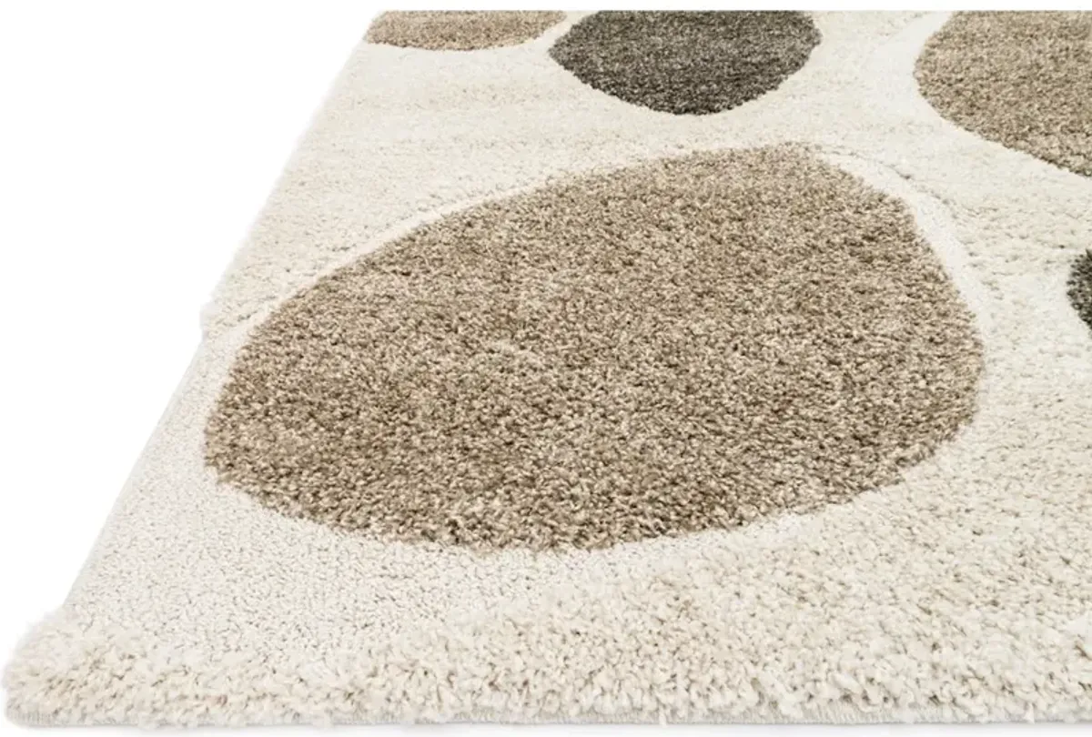 ENCHANT EN-04 IVORY/MULTI 5'3 X 7'7 AREA RUG