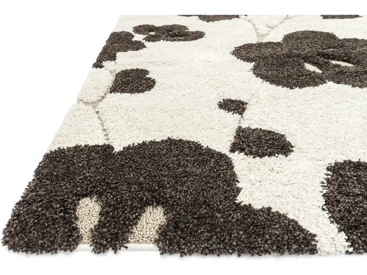 ENCHANT EN-08 IVORY/EXPRESSO 7'7 X 10'6 AREA RUG