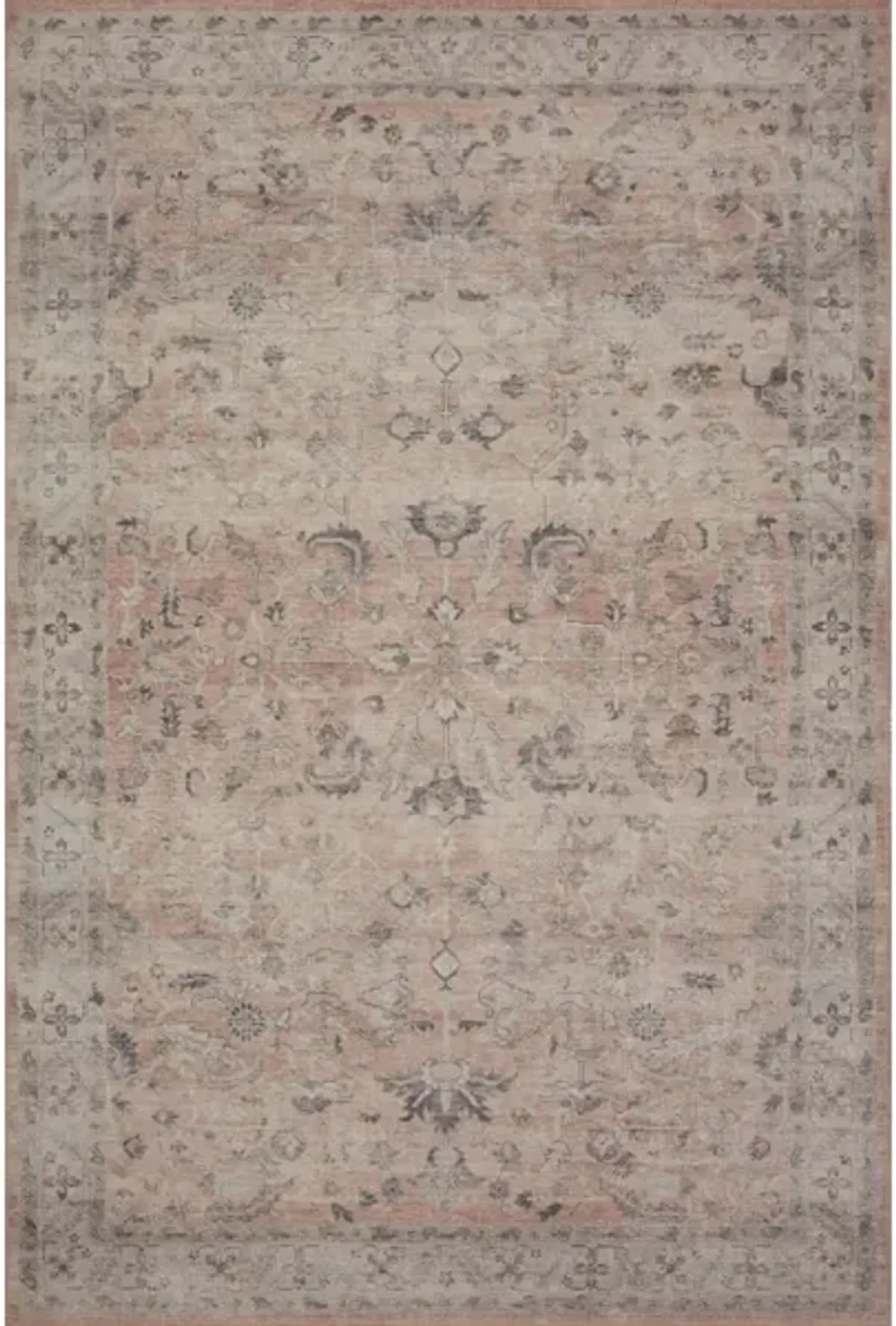 HATHAWAY HTH-06 BLUSH/MULTI 7'6 X 9'6 AREA RUG