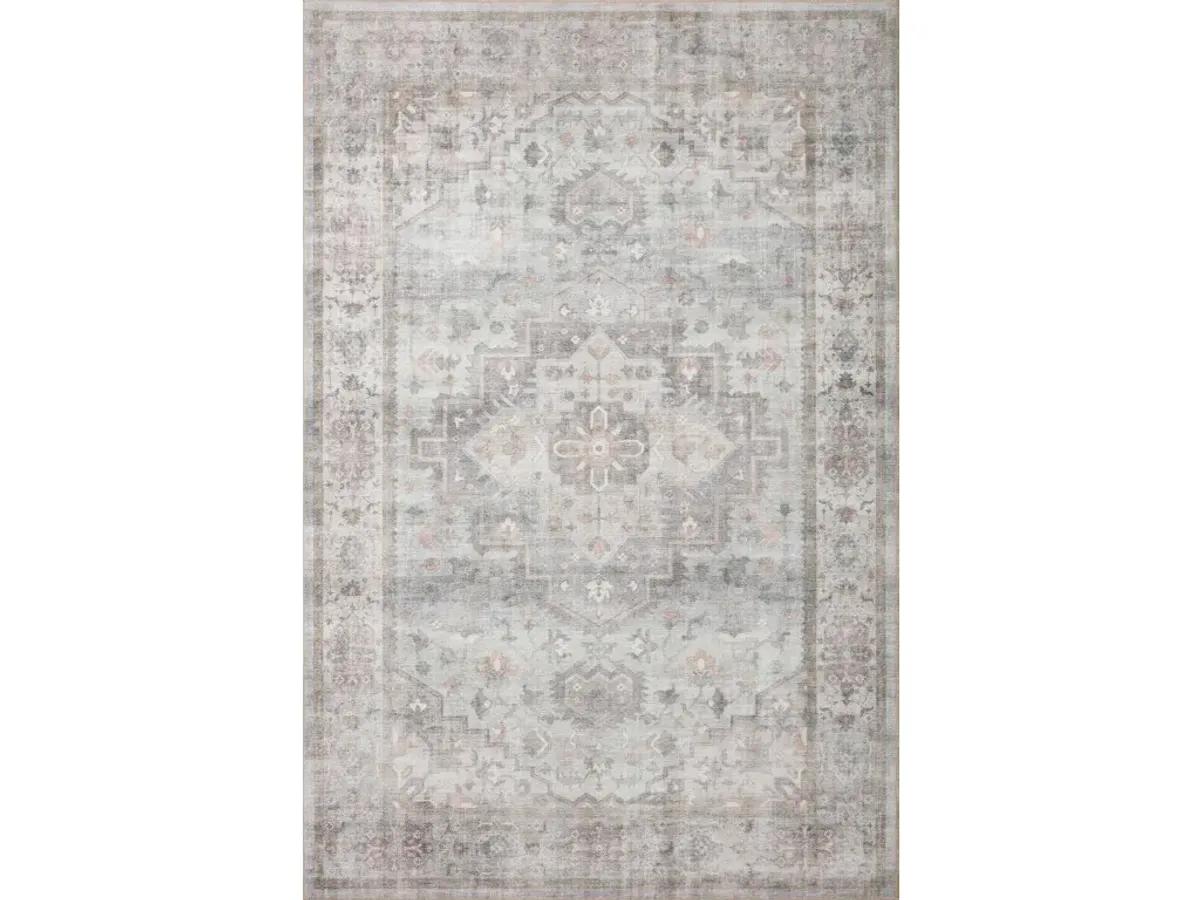 HEIDI HEI-02 DOVE/BLUSH 7'6 X 9'6 AREA RUG