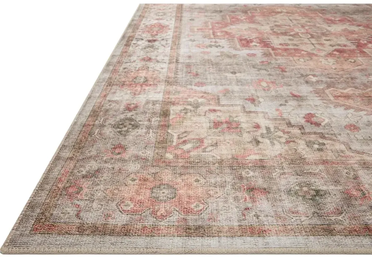 HEIDI HEI-02 DOVE/SPICE 2'6 X 9'6 RUNNER RUG