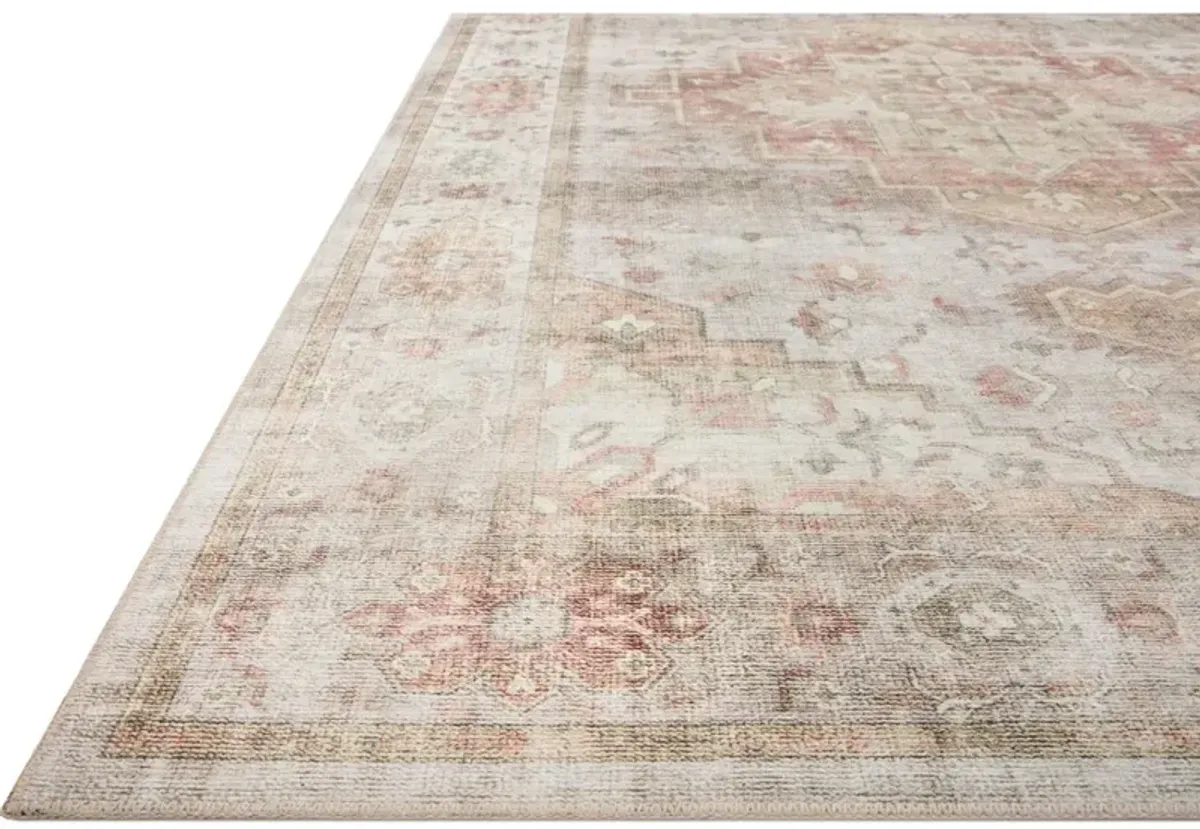 HEIDI HEI-02 SAGE/MULTI 2'6 X 7'6 RUNNER RUG