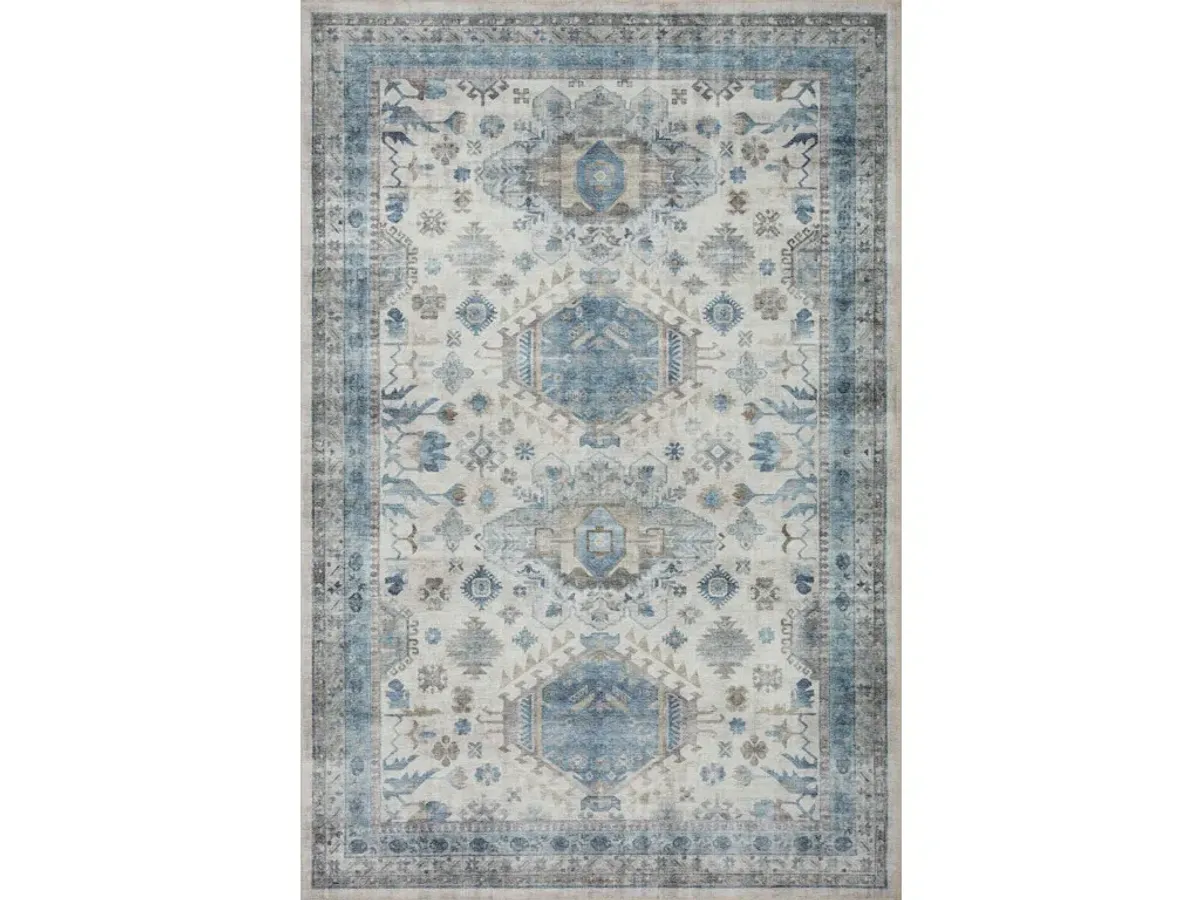 HEIDI HEI-04 IVORY/OCEAN 8'6 X 11'6 AREA RUG